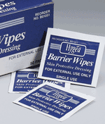 Click here for Blood borne Pathogens protection kits – Barrier Wipes 