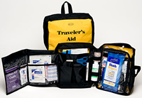 Travelers Aid 73 Piece Personal Hygiene and First Aid Kit