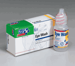 Eye wash, 1 oz. plastic bottle