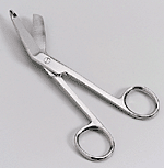 5-3/4" Deluxe scissors, stainless steel - 12 per bag