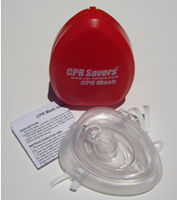 CPR Savers® CPR Mask Kit - Red 