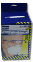 North N95 Particulate Respirator Mask - Box of 20