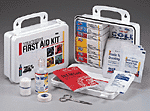 Trucker 16 Unit First Aid Kit - plastic