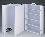 5 Shelf Industrial Cabinet w/Swing Out Door, 19-1/2"x26"x5-1/2" - 1 each