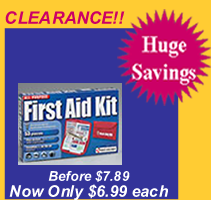 Small, all purpose softsided first aid kit