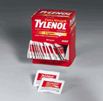Extra-Strength Tylenol®, 2 per pack - 100 per box 