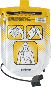 Defibtech Adult Defibrillation Pads Package
