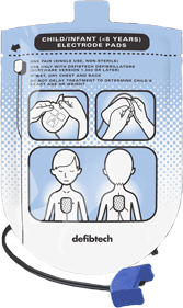 Defibtech Child/Infant Electrode Pads