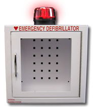 Recessed AED Wall Cabinet