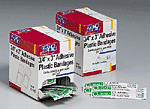 3/4"x3" Curad® Adhesive plastic bandage - 100 per box