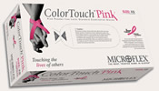 Pink Latex Gloves - Large