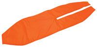 Made of 1/2" foam rubber, sturdy nylon cover in orange color. Designed to fit all Junkin JSA 300 Splint Stretchers. Provides added comfort for patient. Held in place with hook and loop type fasteners and is easily removed for cleaning.