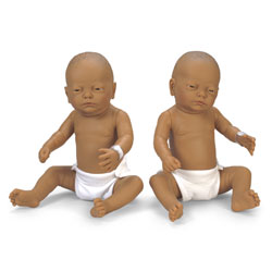 Newborn Baby Doll - Brown Baby Boy and Girl