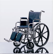 The Excel Narrow Wheelchair Is A Better Fit For Smaller Users -Removable Desk-Length Arms, Swing-Away Detachable Elevating Legrests 